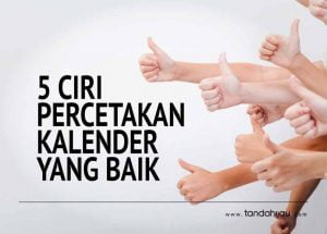 Percetakan Kalender Yang Baik