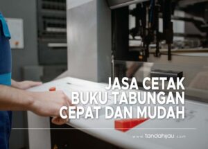 jasa cetak buku tabungan