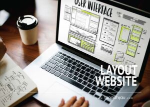 layout website