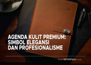 agenda kulit premium