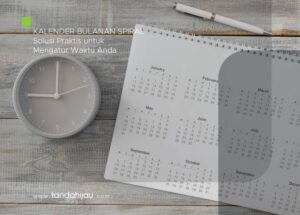 kalender bulanan spiral
