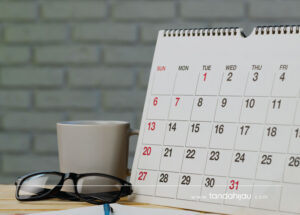 kalender spiral a4