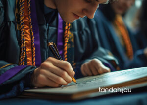 buku tahunan elegan