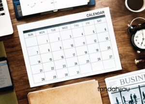 kalender mingguan