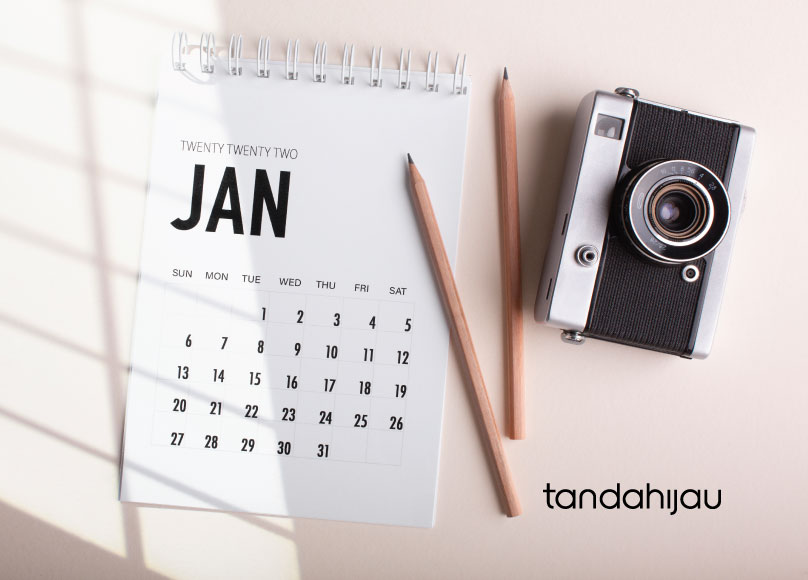 kalender spiral desain unik