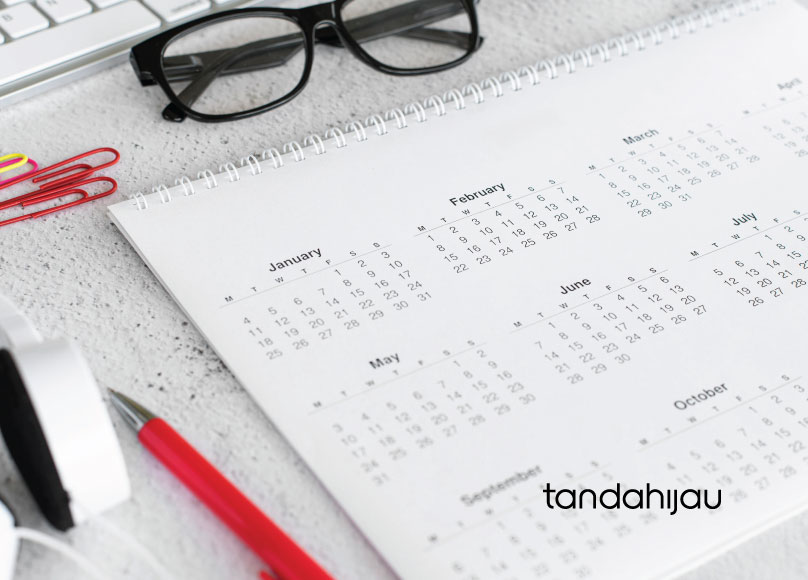 kalender spiral hemat ruang