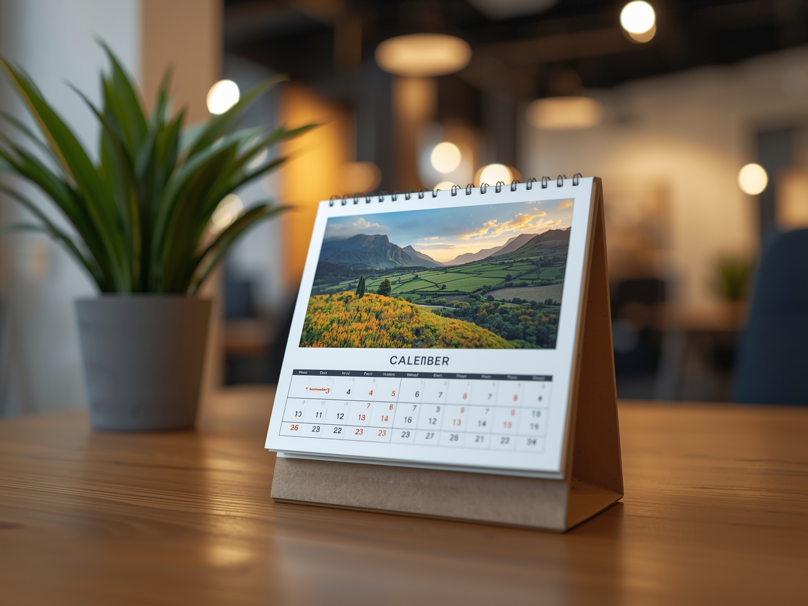 Cetak Kalender Meja Murah