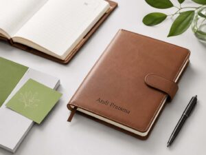 Agenda Kulit Dengan Nama