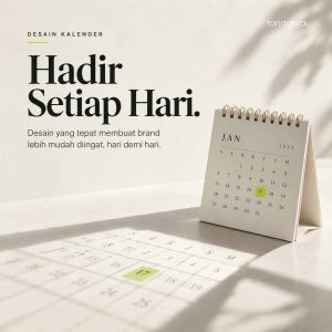 desain kalender custom
